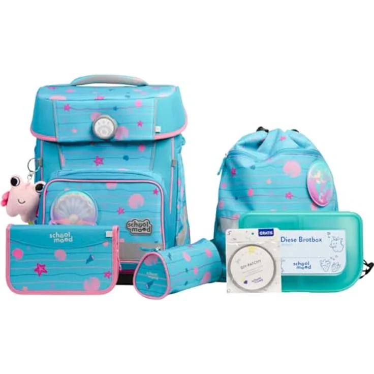 SCHOOL-MOOD® Schulranzen Champion Maxx Pro, Schulranzen in Lilly mit großem Stauraum – Bild 1