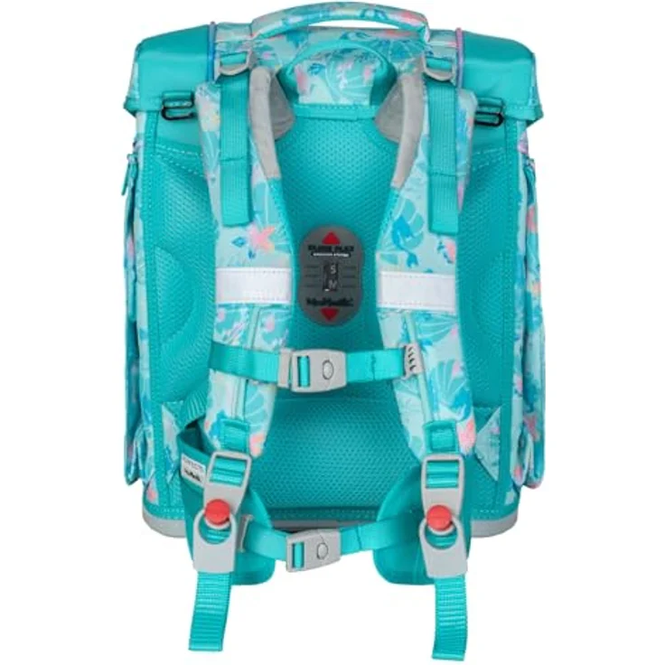 McNeill Schulranzen-Set PERFECTO, Disney Arielle, 5-teilig, ergonomisch, ClickFlex-Rückensystem, reflektierend, 22 l – Bild 6
