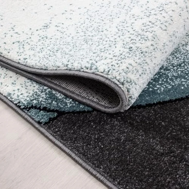 Carpetsale24 Kinderteppich Elefantenfreunde Blau, 200x290 cm, XXL Spielteppich mit weicher Oberfläche und OEKO-TEX Zertifizierung – Bild 4