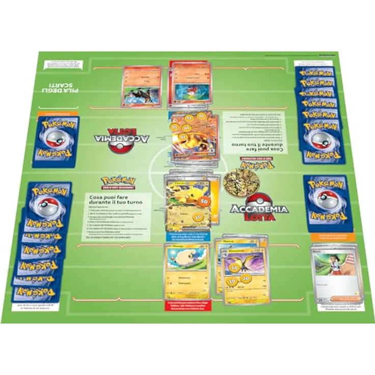 Nintendo Pokémon Academy Fight 2024 TCG Sammlerkartenspiel, 2 Decks für 2 Spieler, inkl. Spielanleitungen, ab 6 Jahren – Bild 12