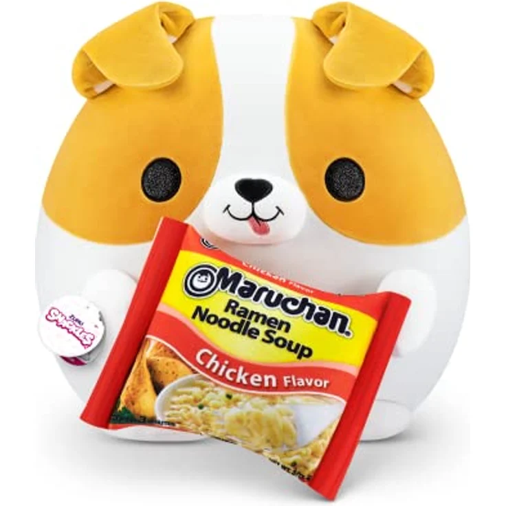 Snackles groß Benji, Corgi (Maruchan) ZURU, 35 cm großen Plüschtier (Corgi) – Bild 1