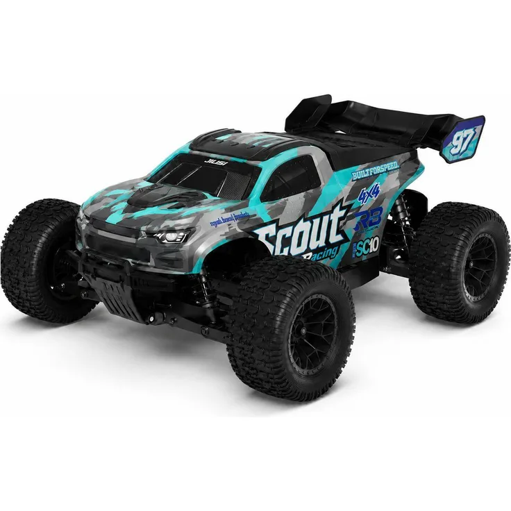 Extralink RC SC10 Extreme Truck, 4WD, Brushless Motor, 80 km/h, 1:10, Grün