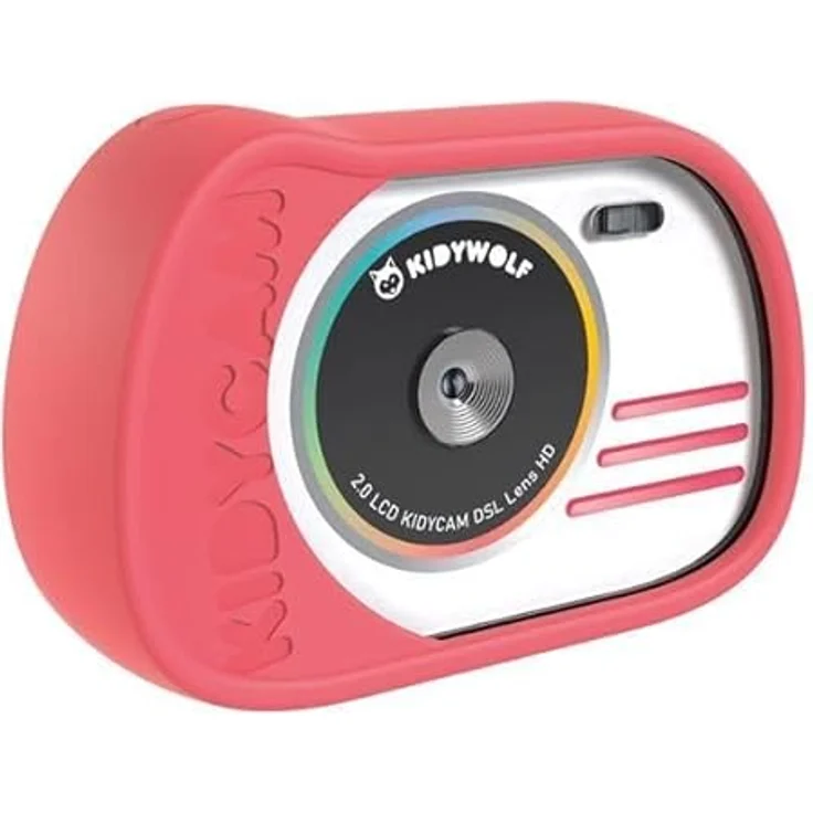 Kidywolf Kidy Camera, wasserdichte Kinderkamera mit 8 MP und 16 GB Speicher, pink – Bild 2