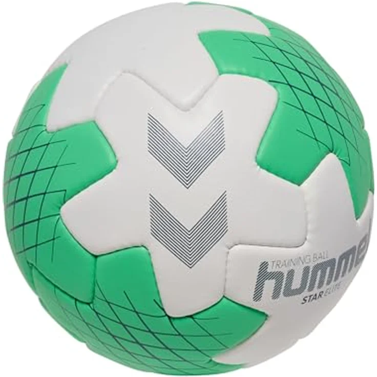 hummel hmlSTAR Elite HB Handball, Off White/Green/Marine, 3 - Strukturiertes Obermaterial für maximale Kontrolle und Flugeigenschaften – Bild 3
