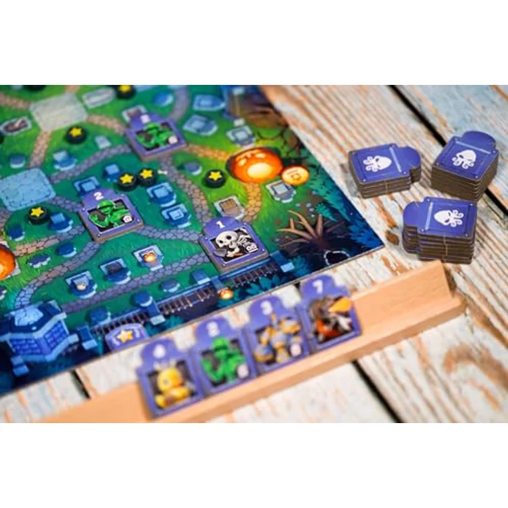 Repos Production Toy Battle, Familienspiel für 2 Spieler, ab 8 Jahren, 15 Minuten Spielzeit, 8 verschiedene Schlachtfelder, Deutsch – Bild 5