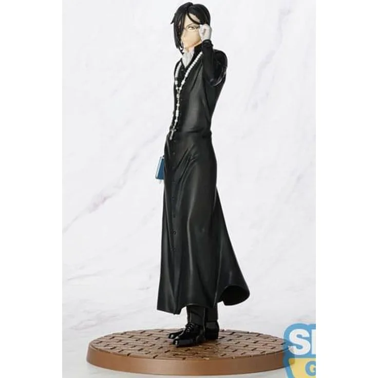 Sega Goods Black Butler Sebastian Michaelis PVC Statue, 22 cm, aus "Boarding School Arc"