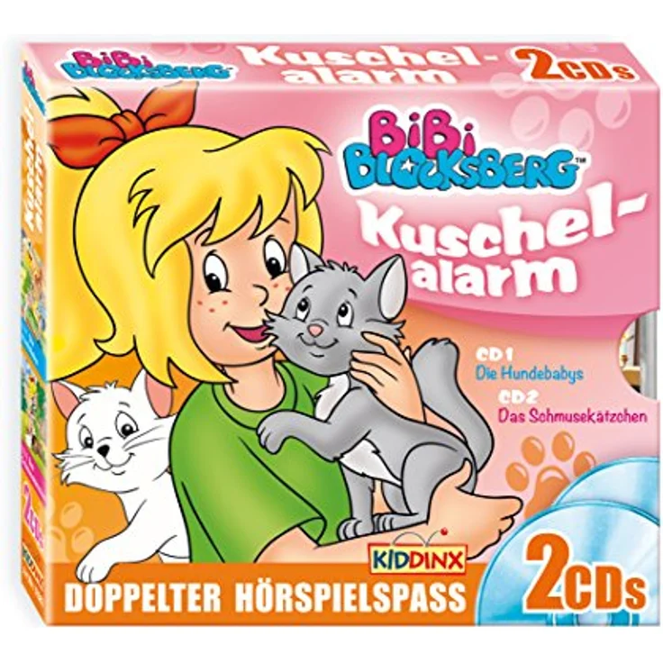 Kiddinx Hörspiel-CD Bibi Blocksberg - Kuschel-Alarm (F.80+85) – Bild 2