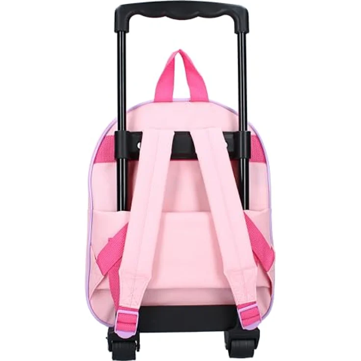 Vadobag Trolley-Reiserucksack 3D Minnie Mouse Fashion Besties, leicht zu reinigen, kompaktes Design, rosa – Bild 4