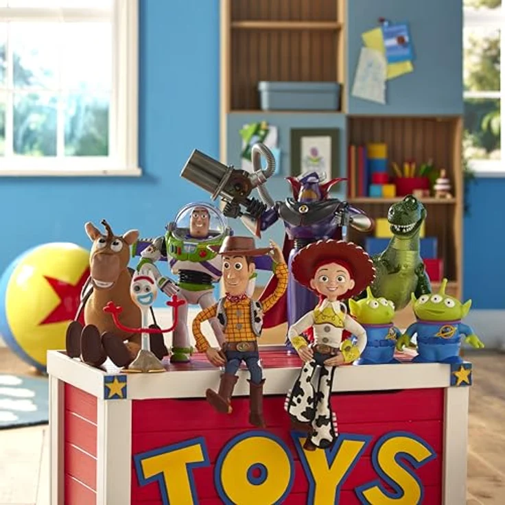 Disney Toy Story Jessie Interaktive sprechende Actionfigur, 38 cm, mit 14 Sätzen und abnehmbarem Cowboyhut – Bild 6