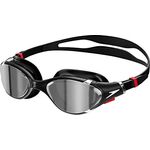 Speedo Unisex Erwachsene Biofuse 2.0 Schwimmbrille, Mirror Schwarz, Einheitsgröße