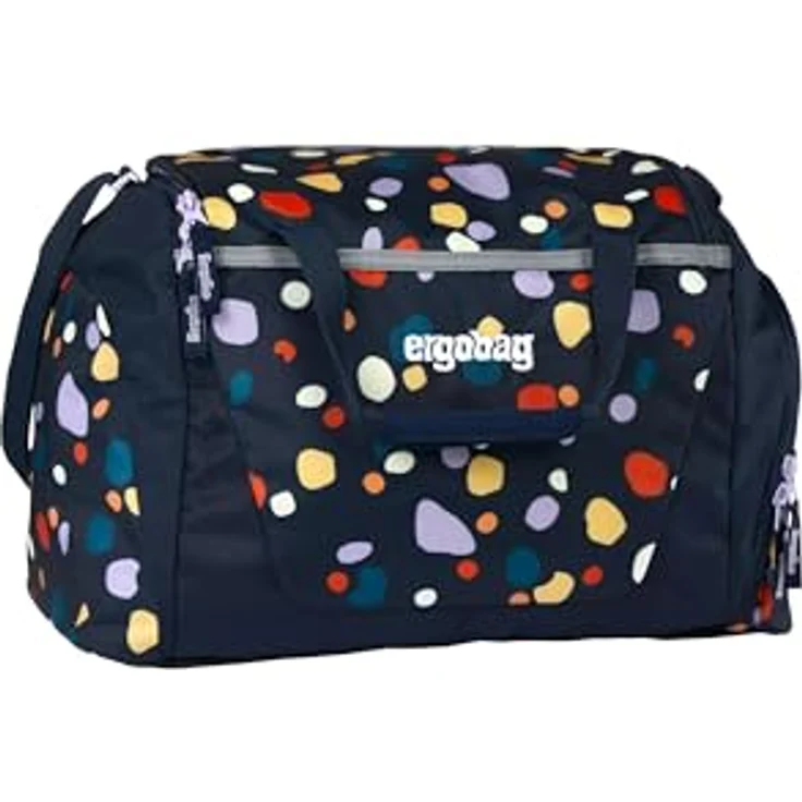 ergobag Sporttasche Sporttasche, Kindersporttasche mit getrenntem Haupt- und Nassfach, 20 Liter Volumen, blau – Bild 2