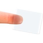 NIIMBOT B21 Etikettendrucker, transparentes Klebeband, 40 x 30mm, Aufkleber, Etiketten, Druckpapier, Versandadresse, Beschriftungsband, wasserfest, ölbeständig, reißfest (Transparent)