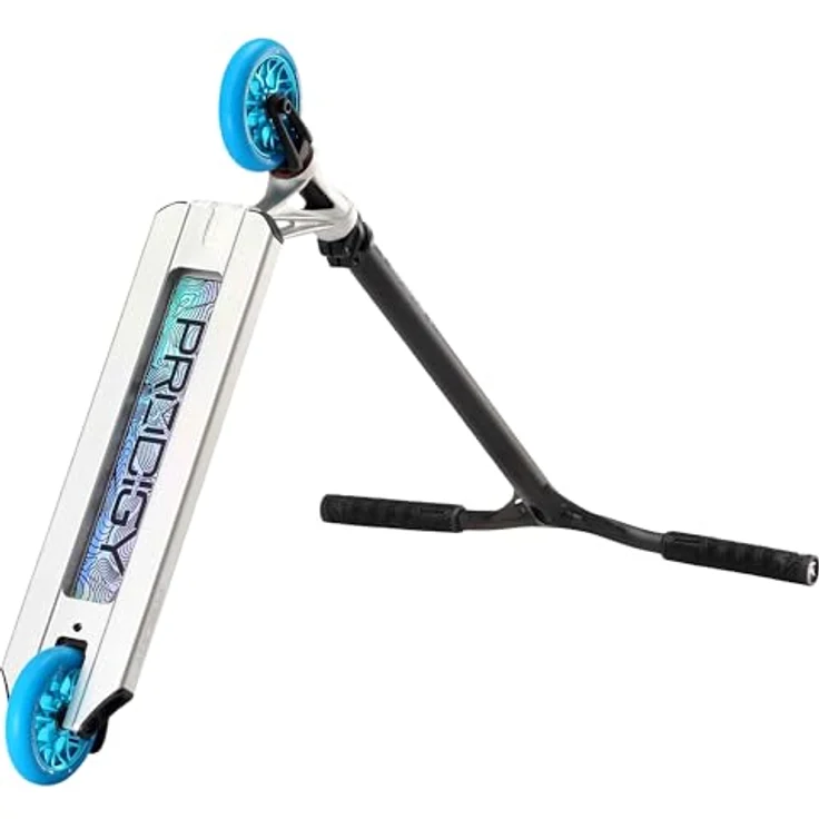Blunt Prodigy X One, Complete Stunt-Scooter mit Aluminium Reaper V3 Lenker, 86 cm Höhe, Park Silber – Bild 7