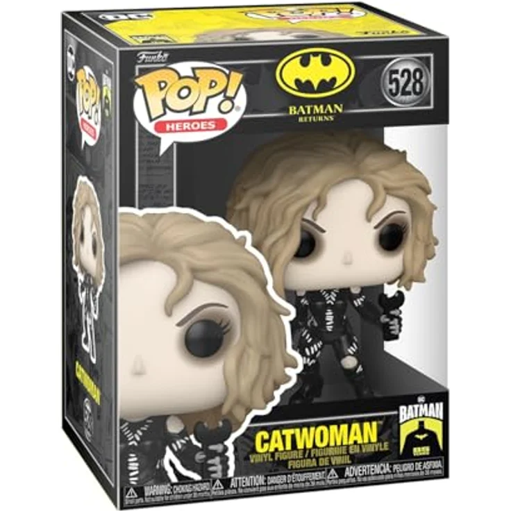 Funko Pop! Movies: BM Returns - Catwoman - Batman Returns 1992 - Vinyl-Sammelfigur - Geschenkidee - Offizielle Handelswaren - Spielzeug Für Kinder und Erwachsene - Movies Fans – Bild 1