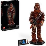 LEGO 75371 Star Wars Chewbacca, Wookie-Figur zum Sammeln, Bogenspanner, Minifigur und Infotafel, Die Rückkehr der Jedi-Ritter, Modell-Bausatz für Erwachsene, kreatives Geschenk für Männer und Frauen