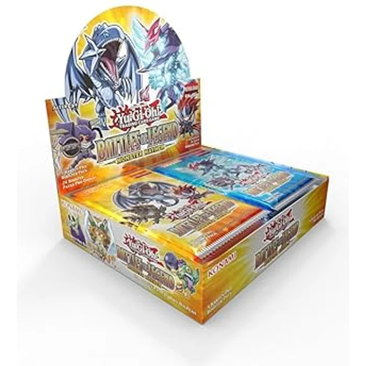 Konami Yu-Gi-Oh! TRADING CARD GAME Battles of Legend: Monster Mayhem 1.Auflage, Booster Display mit 24 Packs, inklusive neuen Chibi-Karten und Ultra Rare-Varianten – Bild 3