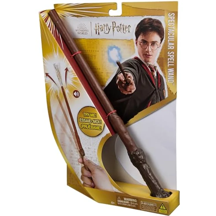 Spin Master Harry Potter Zauberstab, Zauberstab mit Vibrationseffekt und Sound, 31 cm, für Kinder ab 6 Jahren – Bild 9