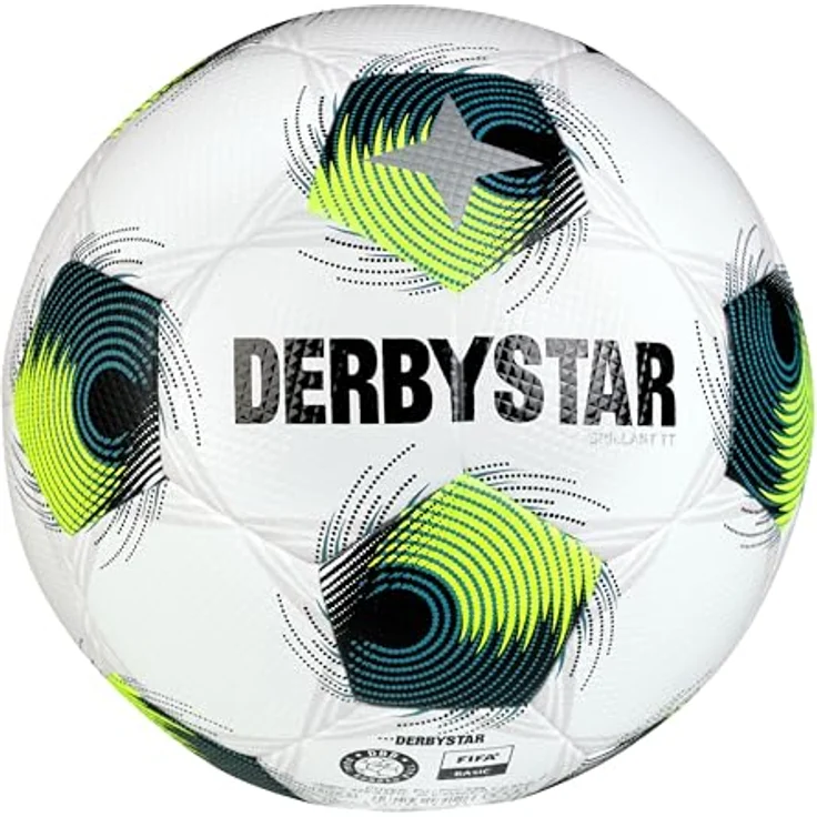 Derbystar Brillant TT, Top-Trainingsball mit Soft Touch, Hightech-PU, extrem strapazierfähig – Bild 3