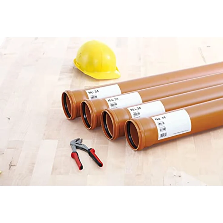 HERMA Folien-Kraftklebe-Etiketten 9533, weiß, 120 Stück, 99,1 x 42,3 mm, bedruckbar, reißfest, wasserabweisend, temperaturbeständig – Bild 3
