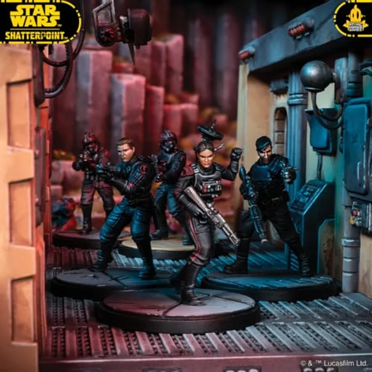 Atomic Mass Games AMGD1026 - Star Wars: Shatterpoint - Today the Rebellion Dies Squad Pack - Erweiterung für 2 Spieler, mit Iden Versio und Inferno-Trupp Eliteeinheiten, für Altersgruppe 14+ – Bild 7