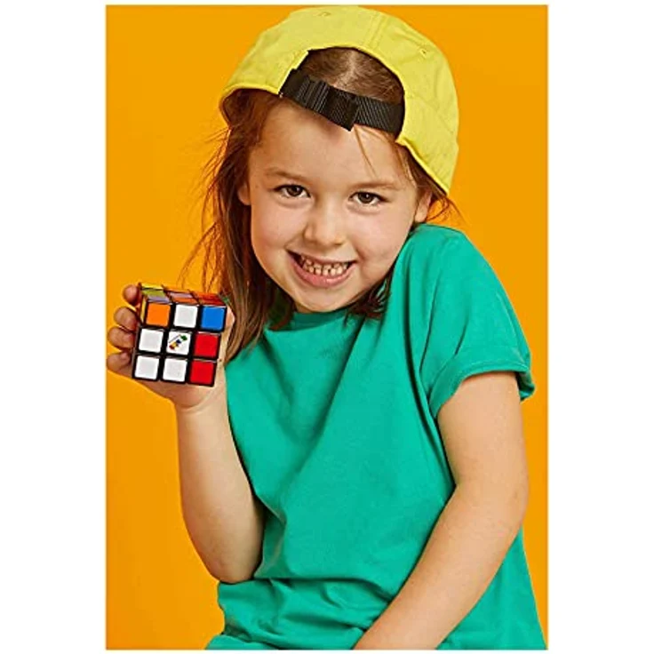 Rubik's 6063336 Original Farb-Matching Puzzle, Klassischer Problemlöserwürfel Verpackung, Einzelbett, Rubiks Cube 3x3 (Eco) – Bild 7