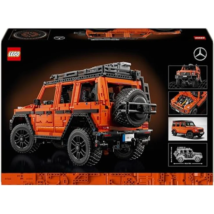 LEGO® Konstruktionsspielsteine Mercedes-Benz G 500 PROFESSIONAL Line (42177), LEGO Technic, (2891 St), Made in Europe – Bild 12