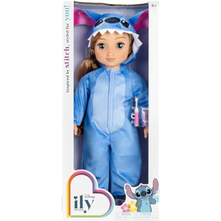 Jakks Pacific Disney ily 4EVER Stitch Puppe, ca. 45 cm, Ankleidepuppe für Kinder ab 3 Jahren – Bild 5