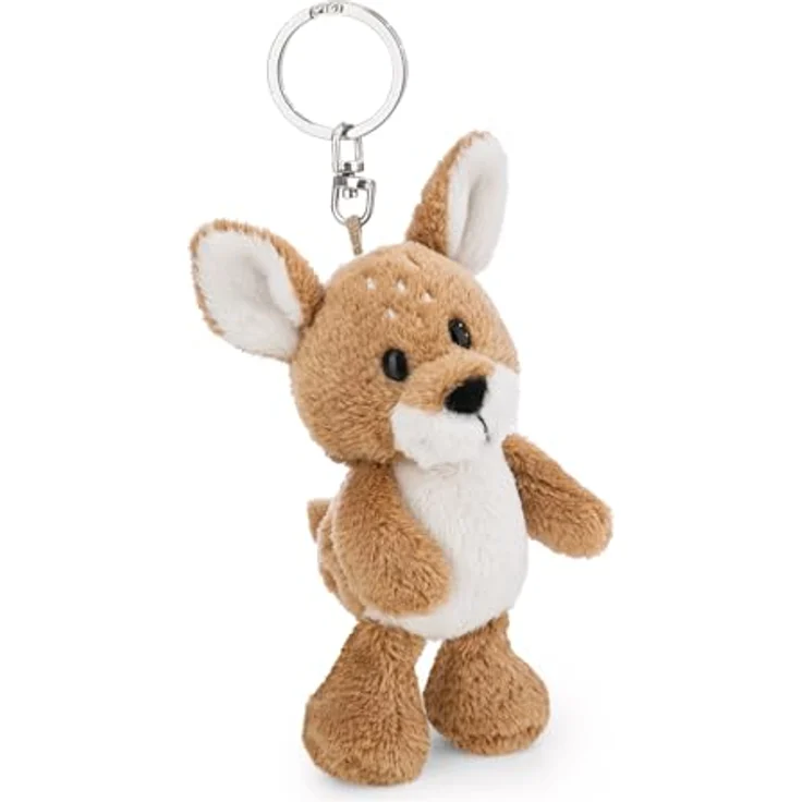 NICI Schlüsselanhänger Rehbock René Roebuck, 10 cm, braun, Plüsch-Schlüsselhalter für Rucksack oder Tasche | 62261 – Bild 1