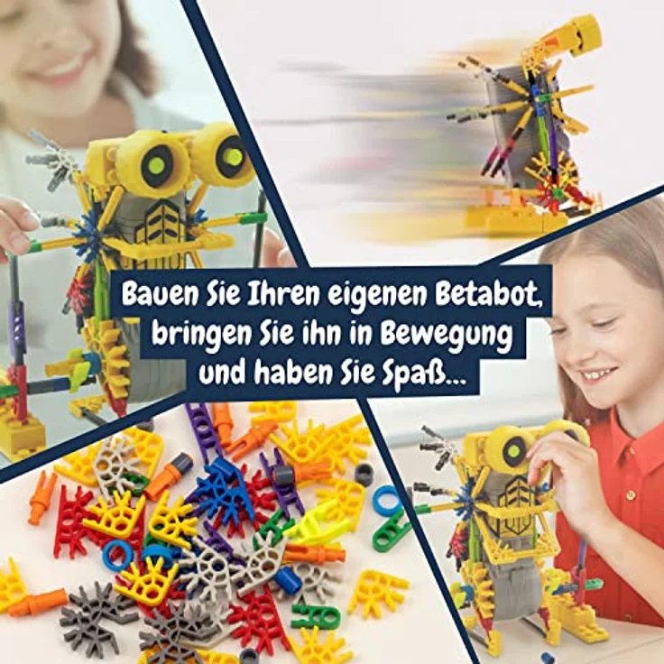 Science4you - Robotik Betabot, EIN Roboter Bausatz mit 126 Stücke - Roboter Selber Bauen mit Dieser Elektronik Baukasten,, Lernspiel UNT Konstruktionsspielzeug fur Kinder ab 8 Jahre – Bild 7