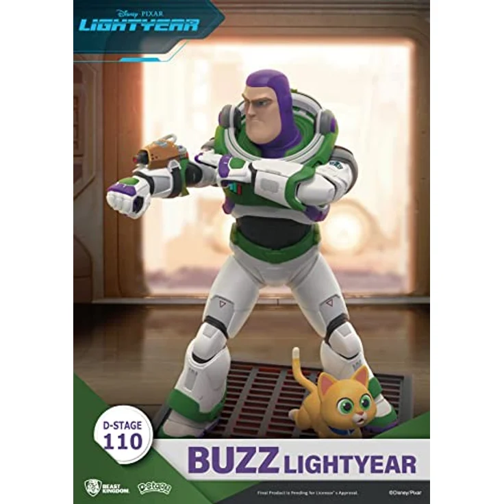 Beast Kingdom - Lightyear DS-110 Buzz Lightyear Diorama Stage 6 Statue, detaillierte Sammelfigur mit beeindruckender Gestaltung – Bild 4