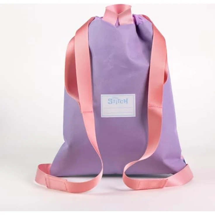 Cerda Turnbeutel Lilo & Stitch, leichter Sportbeutel 40x32 cm für Kinder, geräumiges Innenfach und Kordelzug – Bild 2