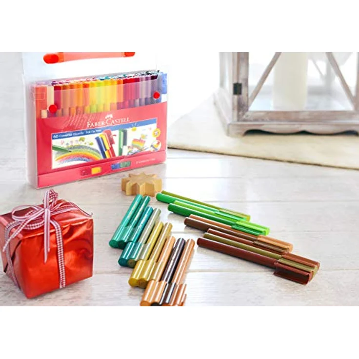 Faber-Castell 155560 - Filzstifte Connector in Koffer, 60-teilig - Preisvergleich – Bild 4