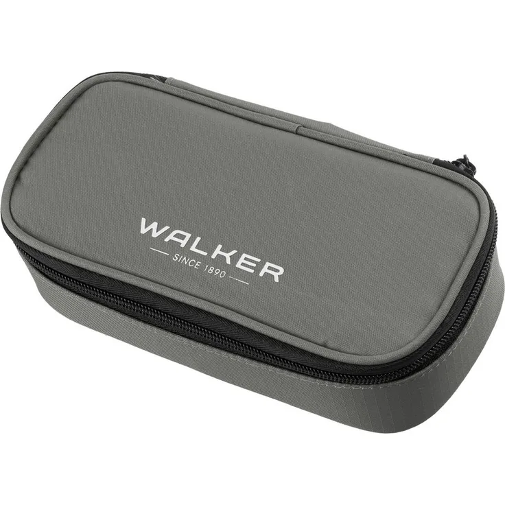 Walker Federmäppchen Schüleretui Wizzard - steel grey, strapazierfähiges Material, ungefüllt
