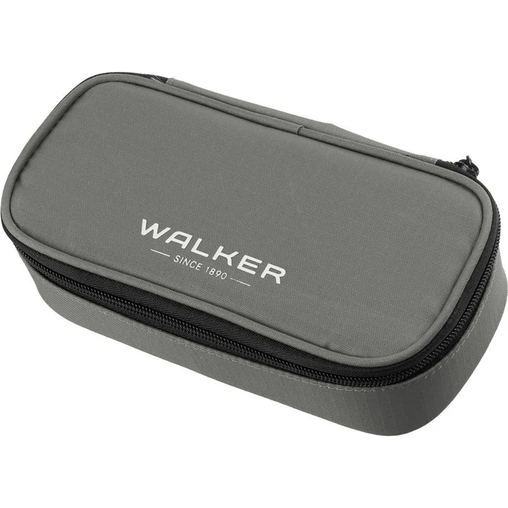 Walker Federmäppchen Schüleretui Wizzard - steel grey, strapazierfähiges Material, ungefüllt – Bild 1