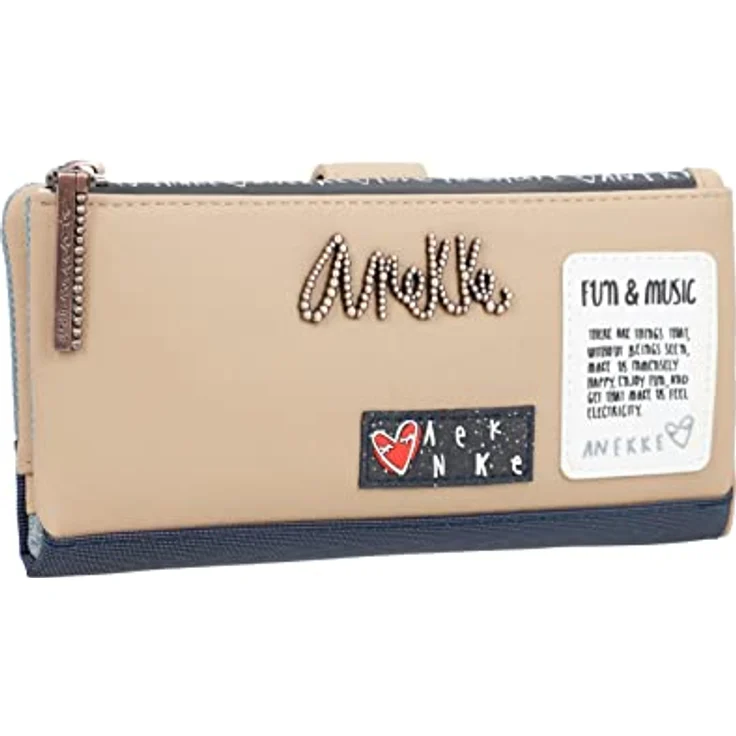 Anekke Geldbörse Fun&Music, Polyurethan in auffälligem Muster – Bild 2