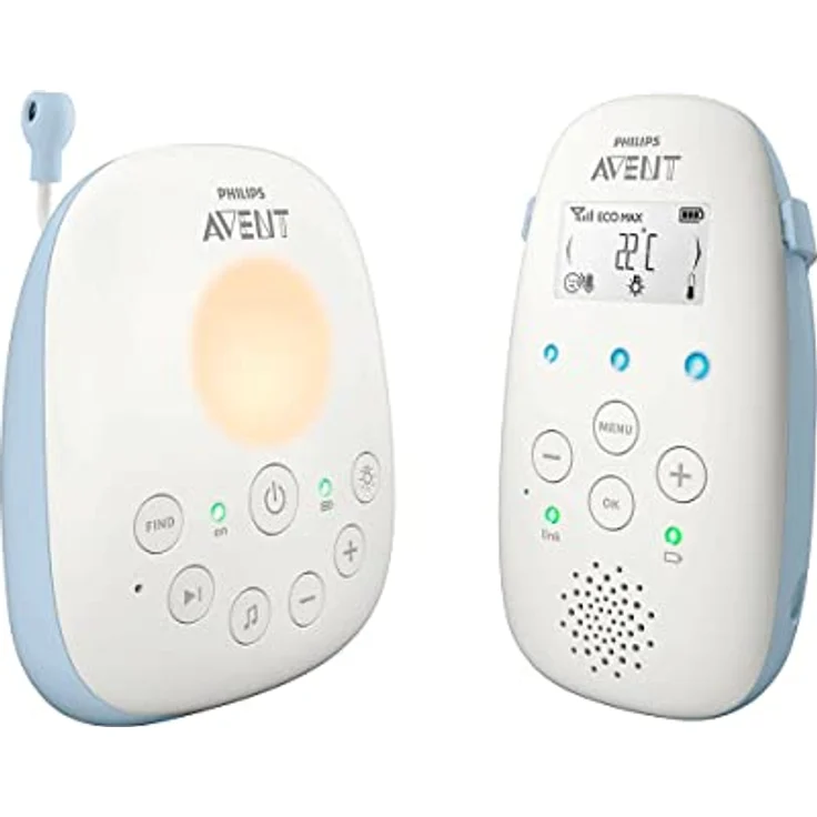 Philips Avent 'SCD715/26' Babyphone, mit Energiesparendem Smart ECO-Modus, 330 m Reichweite, 18 h Laufzeit – Bild 5