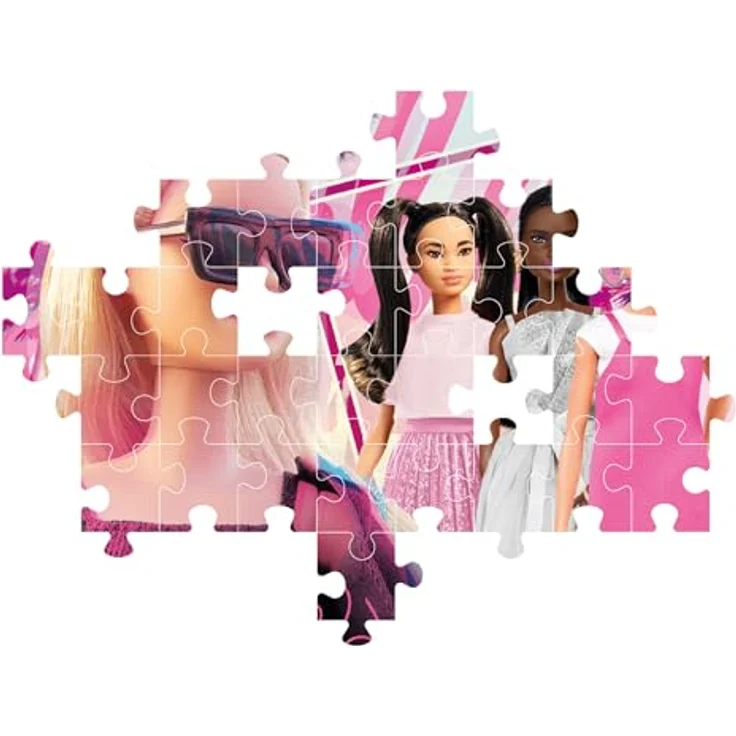 Clementoni Barbie Kinder Puzzle 104 Teile, 37,9 x 26,9 cm, Geschicklichkeitsspiel für Kinder ab 6 Jahren, umweltfreundlich produziert – Bild 5