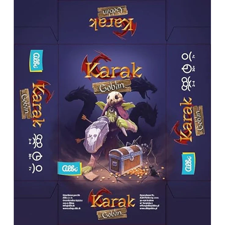 Albi Karak - Goblin, 89170, Brettspiel mit flexibler Gestaltung und hochwertigen Materialien – Bild 2