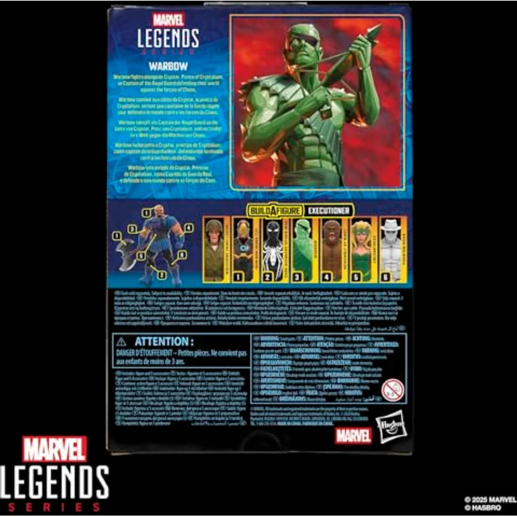 Marvel Legends Series Warbow, Action-Figur aus den Saga of Crystar Comics mit 3 Accessoires und 15 cm Höhe – Bild 3