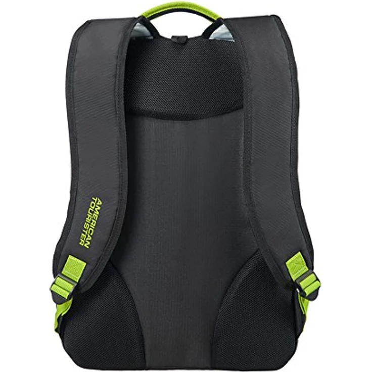 American Tourister Urban Groove - 15,6 Zoll Laptop Rucksack, 47 cm, 27 L, schwarz (black/lime green) – Bild 5