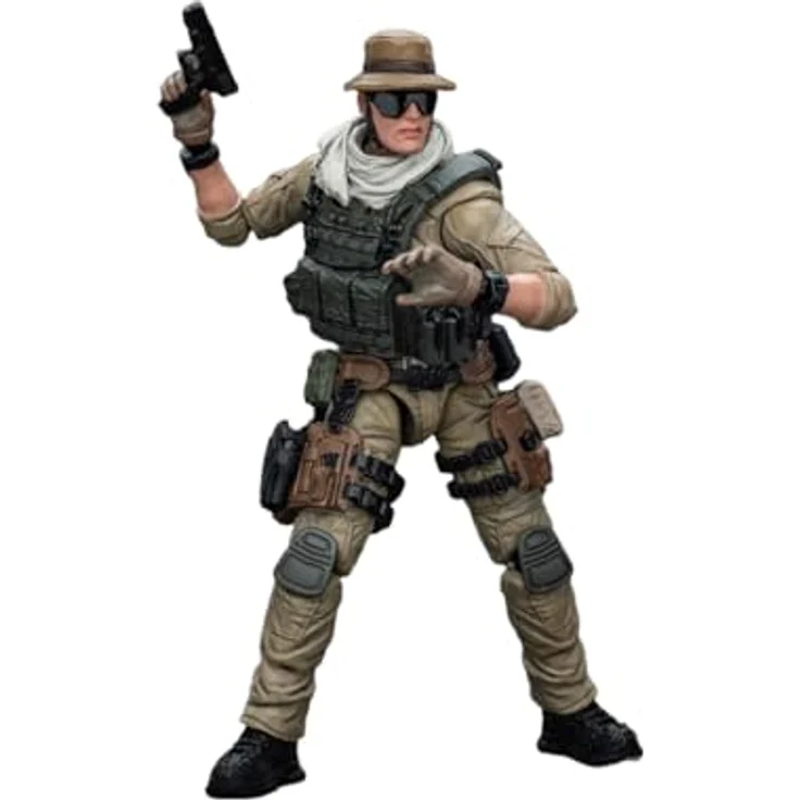 Joy Toy Hardcore Coldplay Actionfigur 1/18 U.S. Army Delta Assault Squad Sniper, beweglich, 11 cm, Zubehör enthalten – Bild 4
