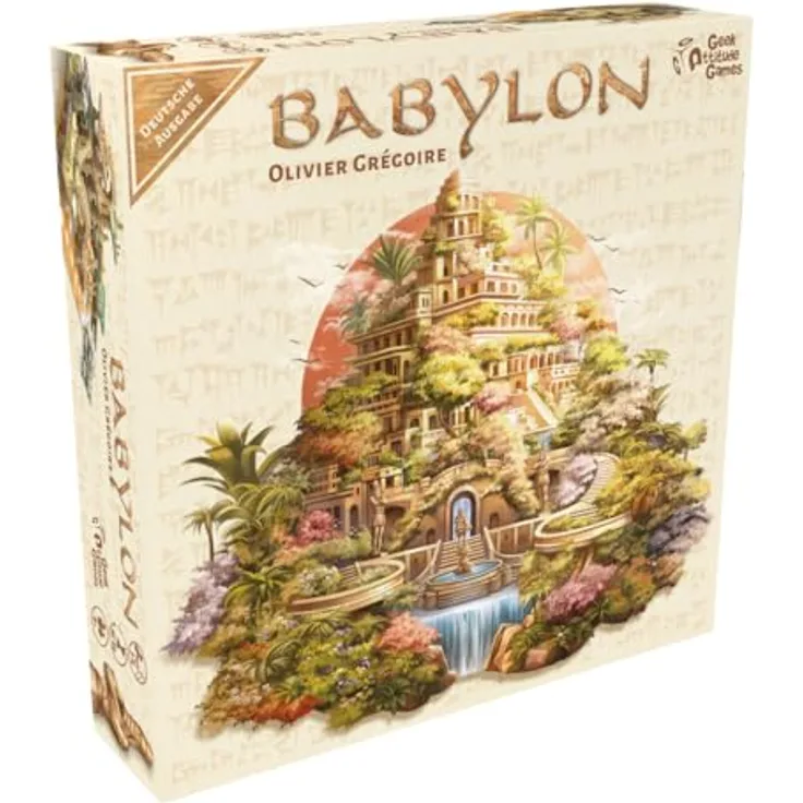 Heidelberger Babylon, Brettspiel für 2-4 Spieler, 40-60 Minuten Spieldauer, Deutsch