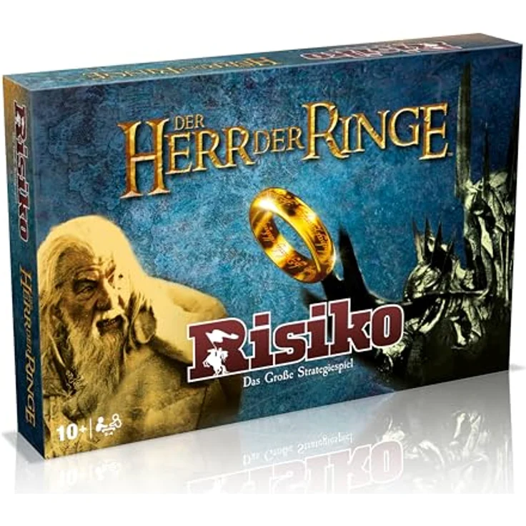 Winning Moves Risiko - Der Herr der Ringe - Gesellschaftsspiele für Erwachsene - Alter 10+ - Deutsch – Bild 1
