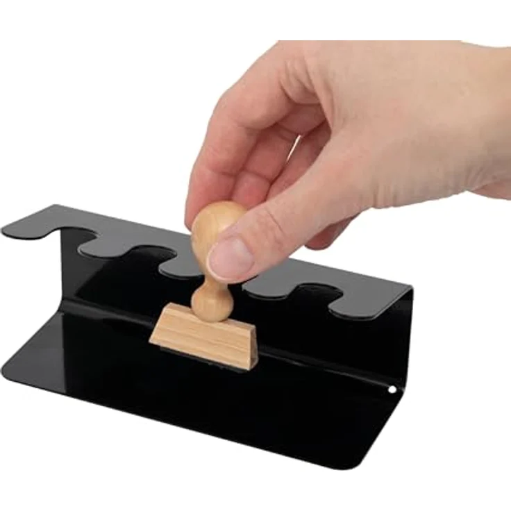 Maul Stempel, Stempelträger in gerader Ausführung, 4 Stempel, schwarz – Bild 5