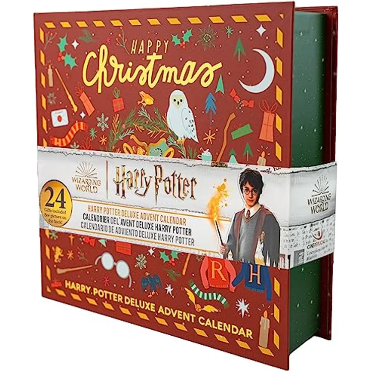 Cinereplicas Harry Potter - Deluxe Adventskalender 2023 - Offizielle Lizenz, Hardcover-Box mit Schloss, originale Geschenke, hochwertige Harry Potter-Produktlinie - Preisvergleich – Bild 1