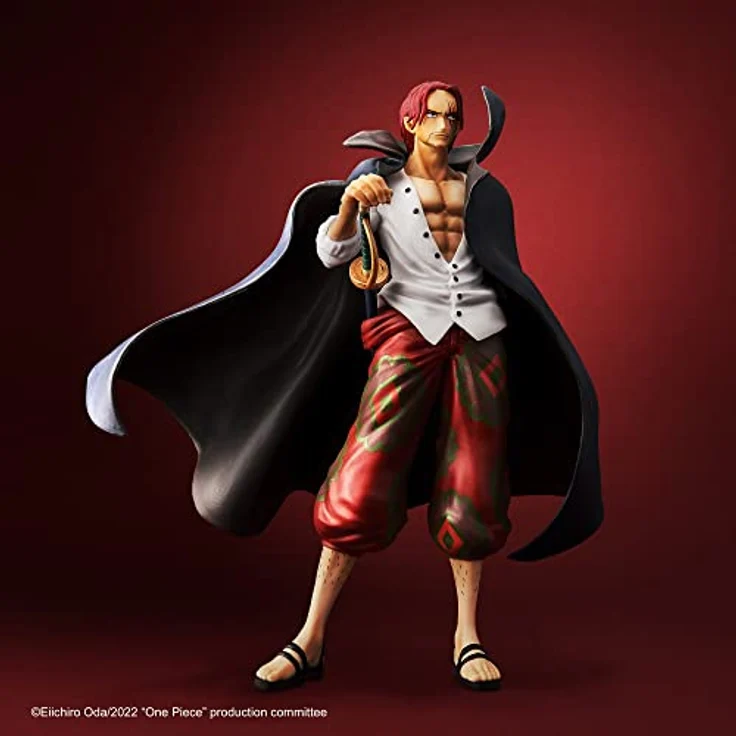 BANDAI Ichibansho Figure One Piece - Shanks (Film Red), 15,2 cm Sammelfigur, einteilig – Bild 2