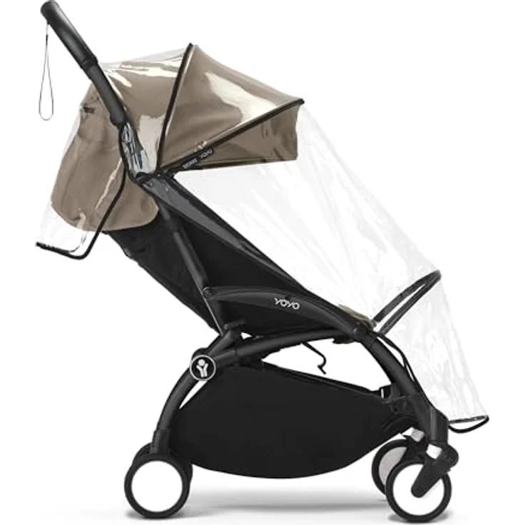 Stokke YOYO Regenschutz, Wasserfester Kinderwagen Zubehör, PVC-frei, für 6+ Textilset – Bild 1