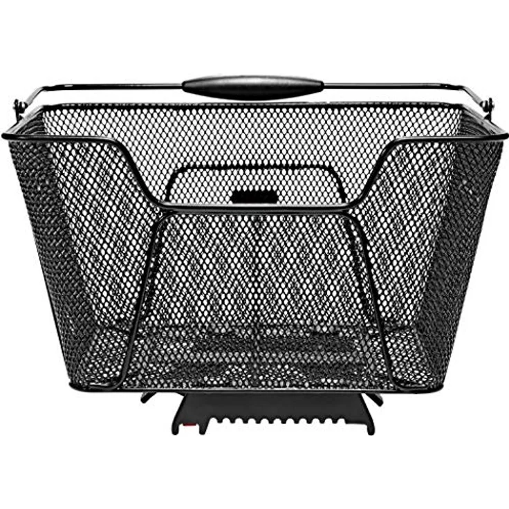 Unix Unisex – Erwachsene Reano Topklip Fahrradkorb, schwarz, 41x30x21cm – Bild 3