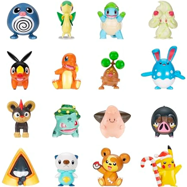 Jazwares POK Adventskalender 2025, Adventskalender mit Pokémon-Figuren und Überraschungen – Bild 5