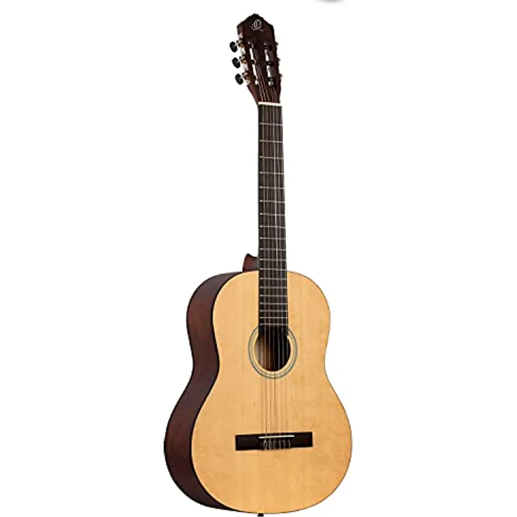 Ortega Guitars Full Size Konzertgitarre - Student Series - Catalpakorpus mit Fichtendecke (RST5M)